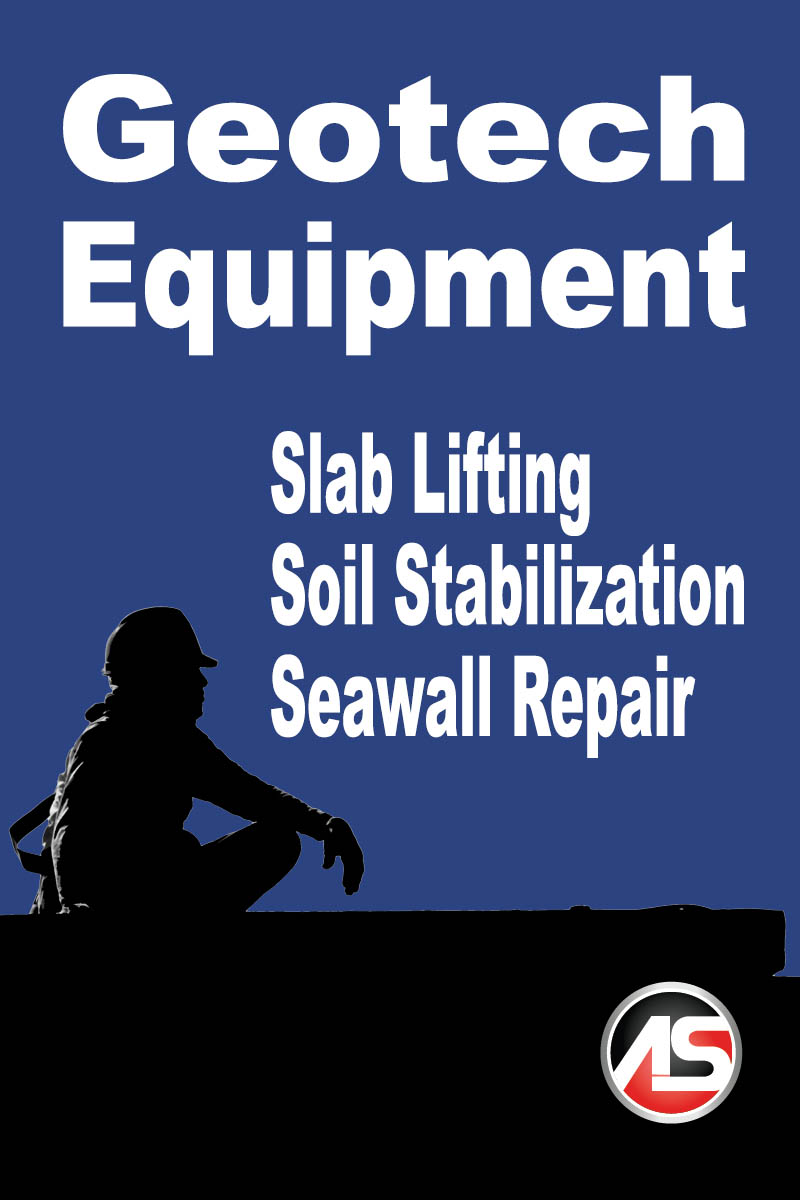 Geotech Equipment - Slab Lifting, Soil Stabilization, Seawall Repair